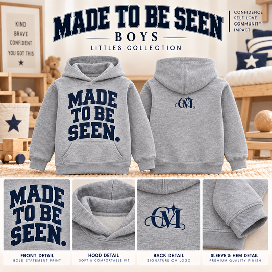 Thee Seen Littles Hoodie — Boys